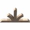 Ekena Millwork Richland Smooth Timber Gable Bracket, Douglas Fir, 60"W x 35"H x 5 1/2"D x 5 1/2"F, 14/12 Pitch GBW060X35X0606RIC00SDF - alternate 5
